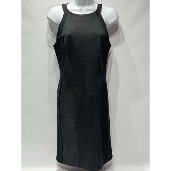 Rag & Bone Little Black Pencil Dress Stretchy Bodycon Sleeveless Women's Size 8 - Picture 1 of 10
